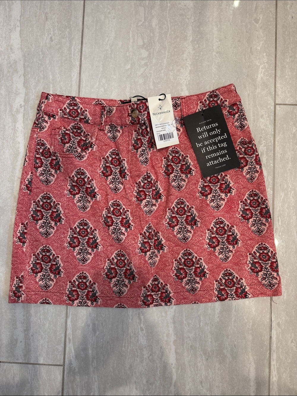 Tuckernuck Scarlett Sonata Denim Pippa Mini Skirt Size Medium NWT